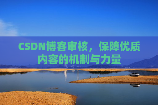 CSDN博客审核,保障优质内容的机制与力量